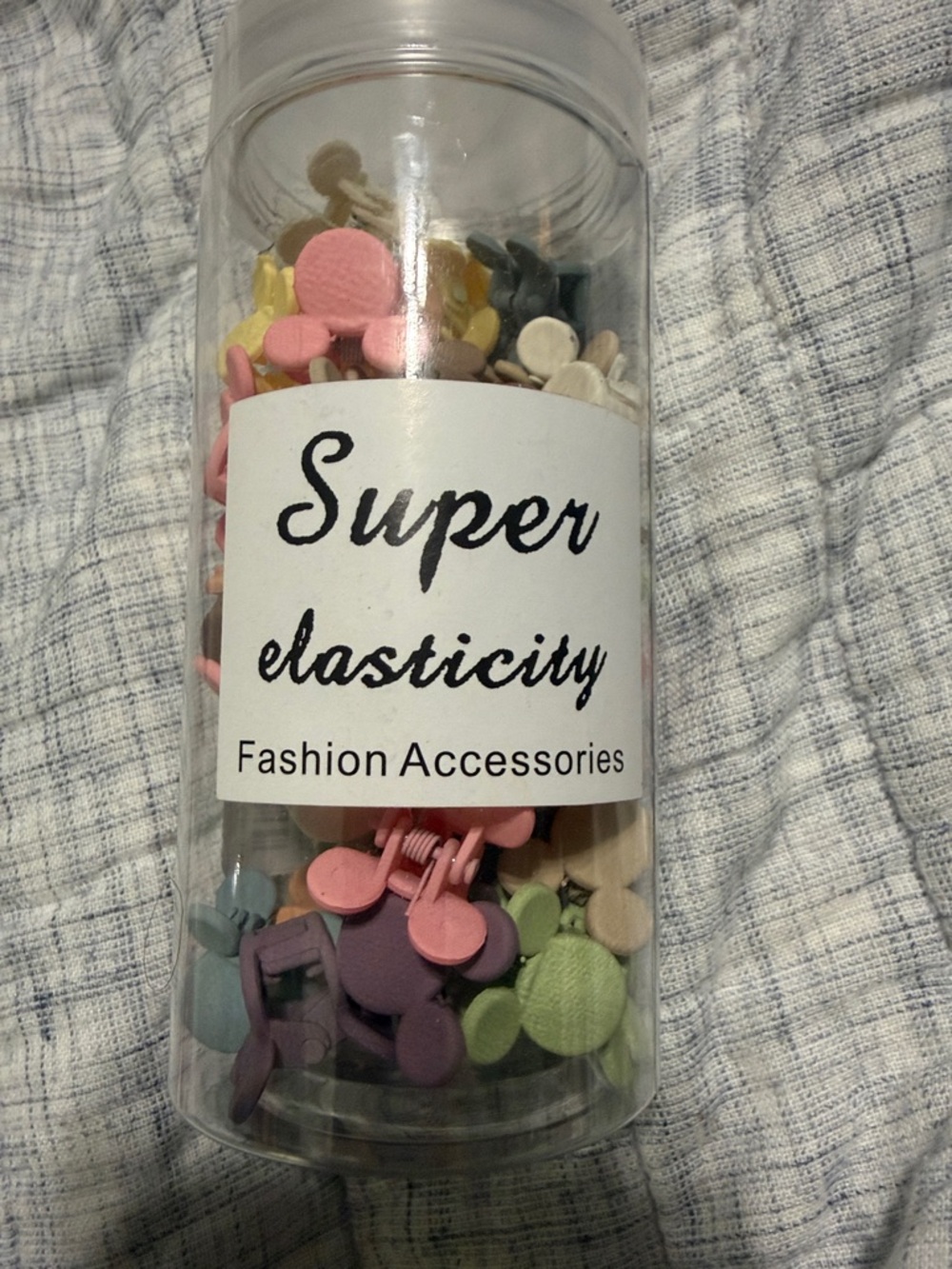 Multicolor Mickey Hair Clips
